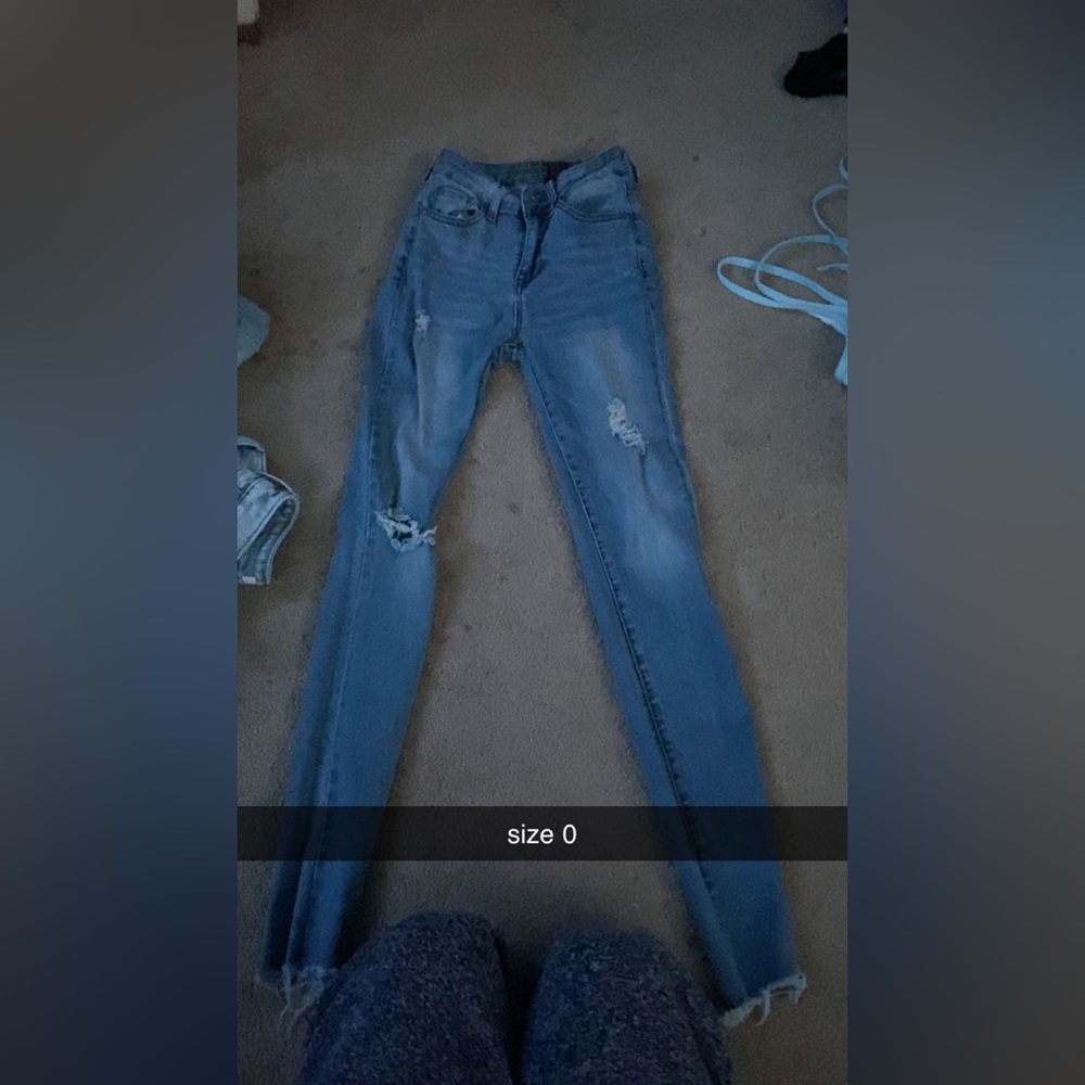 straight leg denim